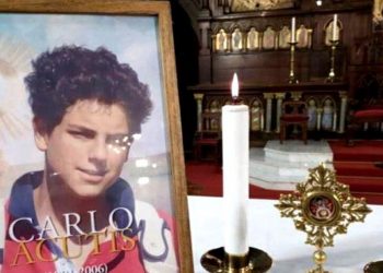 Reliquia del “Beato Millenial” Carlo Acutis visita nuestra ciudad
