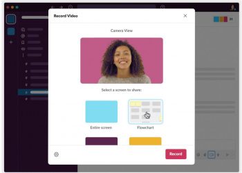 Slack agrega mensajes en video que ayudarán a evitar reuniones y videollamadas