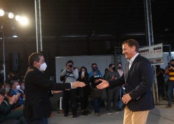Suarez y Marcolini anunciaron la licitación para la construcción de un Polo Educativo en Alvear
