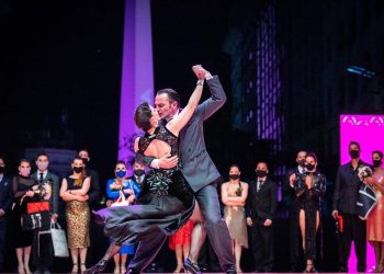 Una sanrafaelina y su pareja ganaron el Mundial de Tango en Buenos Aires