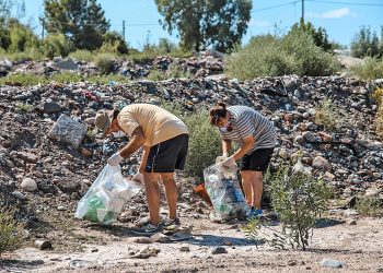 Hoy habrá una jornada de “plogging” en Los Jilgueros