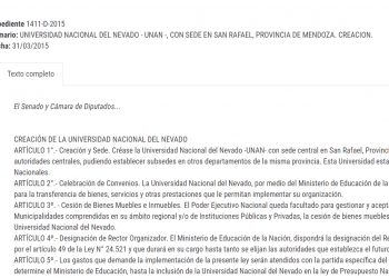 Universidad de El Nevado, un proyecto que se planteó en 2015 y aún no avanza