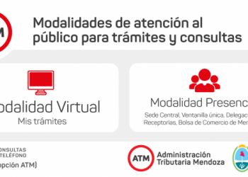 ATM: modalidades de atención de la Administración Tributaria Mendoza