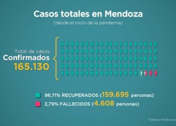 Casos, muertes y camas liberadas: las cifras que marcan un respiro de la pandemia en Mendoza