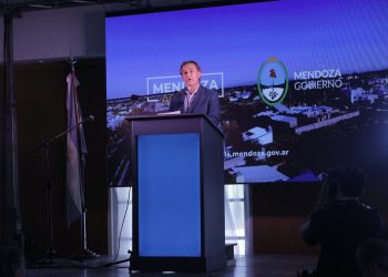 El Gobernador Rodolfo Suarez participó del Almuerzo de las Fuerzas Vivas de San Rafael