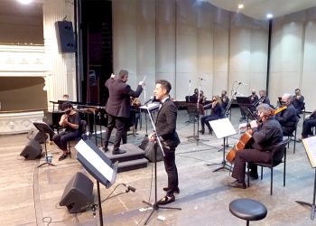 Emanuel Rivero Famá realizó el jueves la apertura de “Tango por los caminos del vino 2021”