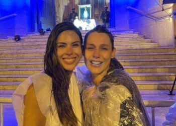 Pampita y Barby Franco caminaron 40 km y llegaron a Luján: «Fue mágico»