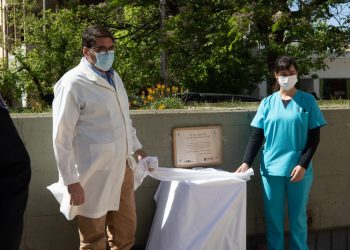 San Rafael: el Hospital Schestakow homenajeó a los fallecidos por la pandemia