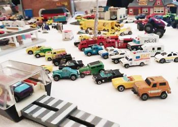 Se realizó una gran exposición de vehículos a escala en San Rafael