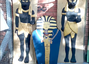 Proyecto Amenmose: llevaron sus conocimientos de Egipto a los más pequeños