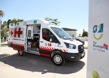 El municipio recibió una ambulancia de alta complejidad y el intendente la pondrá a disposición de las necesidades de San Rafael
