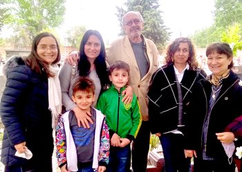 Un nieto de Alfredo Bufano visitó San Rafael