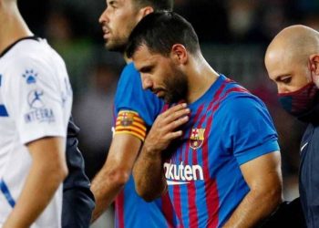 Consternación en el mundo del deporte: En España informan que el Kun Agüero podría retirarse del fútbol profesional