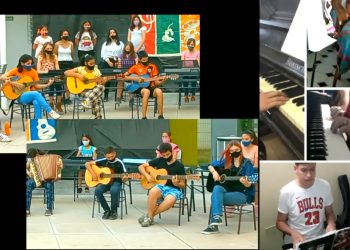 Se estrenó un ensamble musical de escuelas artísticas vocacionales