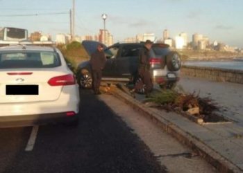 “Si nos matamos, nos matamos”: se filmaron en un impactante choque, el conductor estaba alcoholizado