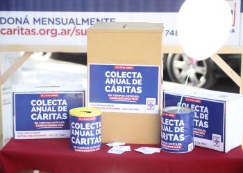 Cáritas lanzó una nueva campaña de recepción de donaciones