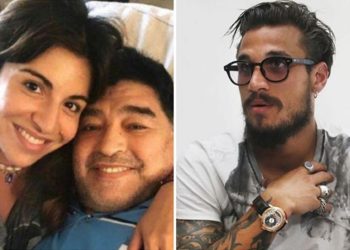 Aseguran que la crisis entre Gianinna y Daniel Osvaldo se debería a que él es demasiado fanático de Diego Maradona: «Está obsesionado»