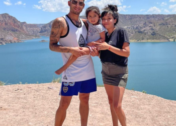 El futbolista de Boca Juniors, Alan Varela, eligió San Rafael para disfrutar sus vacaciones