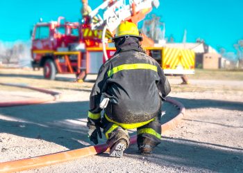 Bombero voluntario de Salto de las Rosas detalló las tareas realizadas