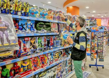 Los juguetes nacionales tuvieron un aumento del 45% con respecto al año pasado