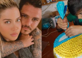 Mauro Icardi llegó a la Argentina: del reencuentro con Wanda y sus hijos al festejo con la torta de Joaquín Nahuel