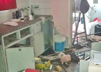 Robaron y destrozaron  el cuartel de Bomberos Voluntarios de Rama Caída