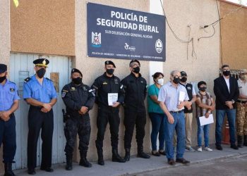 Se puso en funcionamiento el nuevo destacamento de la Policía Rural en General Alvear