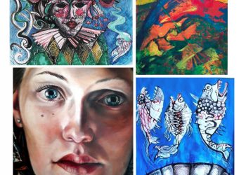 Una artista remata sus obras para poder pagar una operación cerebral