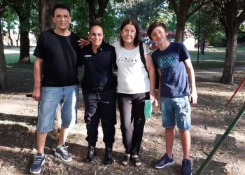 “Volvió de la muerte gracias a ella”: la historia del “ángel azul” que le salvó la vida a una mujer en La Plata