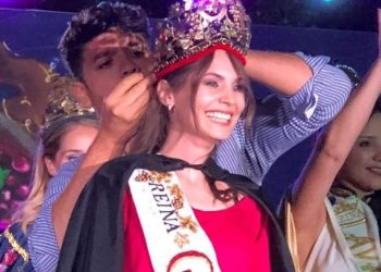 Guaymallén tuvo vendimia paralela en otro departamento y eligió de reina a Julieta Lonigro