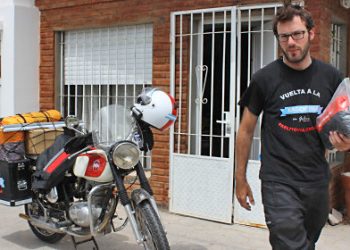 El youtuber «Pablito Viajero» visitó varios puntos de San Rafael en su travesía por la Ruta 40