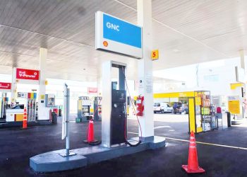 Alarma por una pérdida de GNC en una estación de servicio