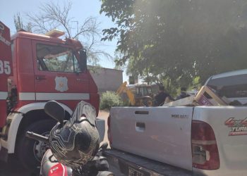 Causaron roturas en un caño de gas mientras hacían trabajos en una vereda