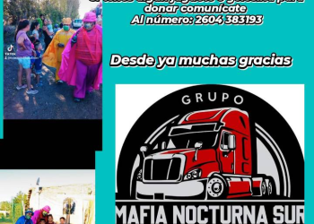 Grupo de camioneros juntan juguetes para niños de Las Paredes
