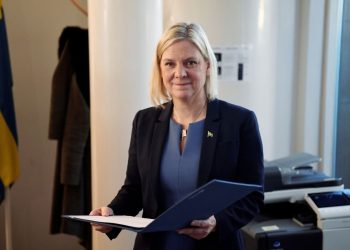 La primera ministra de Suecia tiene Covid mientras el país registra récord de contagios