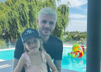 Mauro Icardi tuvo una actitud con su hija Isabella y en las redes estallaron de furia