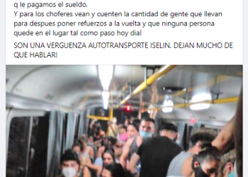 Piden más frecuencias de colectivos desde Valle Grande