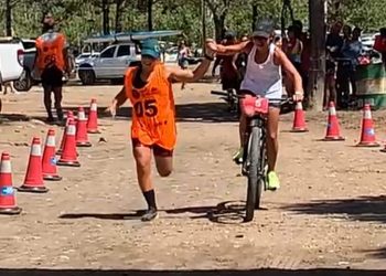Matías Pérez y Mónica Rugoso ganaron el Tetratlón San Rafael 2022