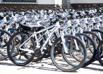 Seguridad incorporó 260 nuevas bicicletas a la fuerza policial