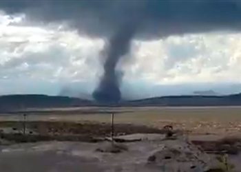 Las imágenes del tornado que sorprendió a Malargüe