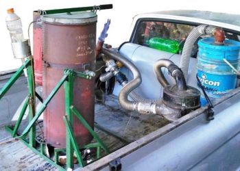 En su viaje a Ushuaia llega hoy a San Rafael un auto que funciona “a basura”