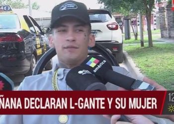 Allanaron dos casas del cantante L-Gante en busca de armas de fuego