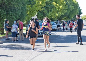 Con una gran asistencia se realizó la eco maratón del Club de Leones