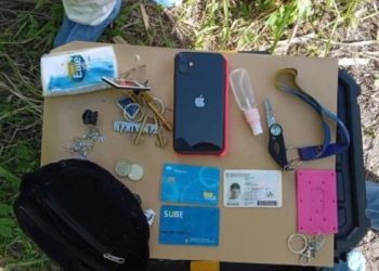 Hallan en un descampado la riñonera de Betiana Rossi, la mujer buscada desde el 7 de febrero
