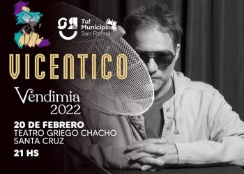 Vicentico cerrará la Fiesta de la Vendimia de San Rafael