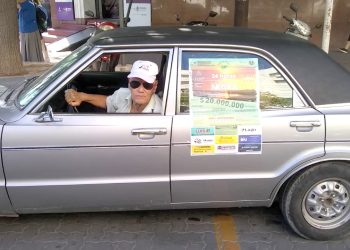 Es sanrafaelino, tiene 85 años y viaja todos los años al festival de la corvina negra en Claromecó