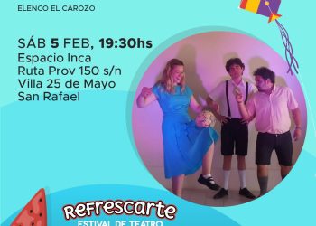 Preparan la tercera edición del festival “Refrescarte” en el Espacio Inca