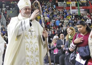 En San Juan despidieron al obispo Domínguezen su partida hacia San Rafael
