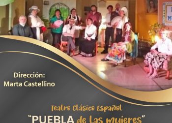 Presentarán una obra de teatro clásico español: “Pueblade las mujeres”
