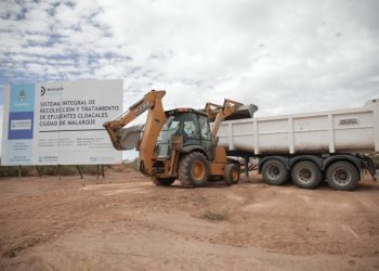 Malargüe concreta un sueño: comenzó la obra para construir su sistema cloacal